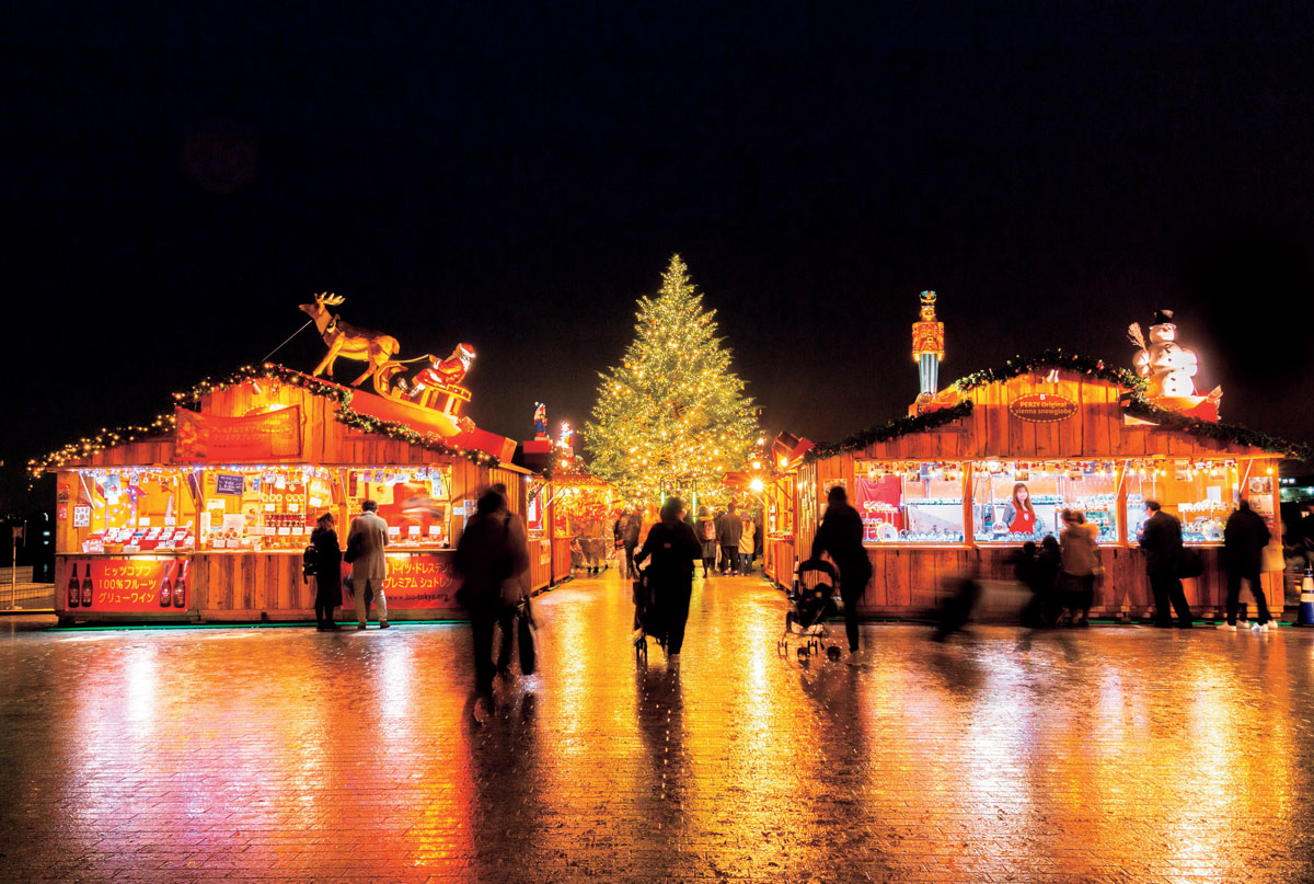 村のクリスマス‼️昔のヨーロッパのクリスマスのミニチュアセット❣️❣️電気を灯せます‼️ ドイツのクリスマス